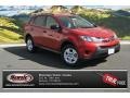 2013 Barcelona Red Metallic Toyota RAV4 LE AWD  photo #1