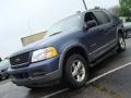 2002 Medium Wedgewood Blue Metallic Ford Explorer XLT 4x4  photo #2