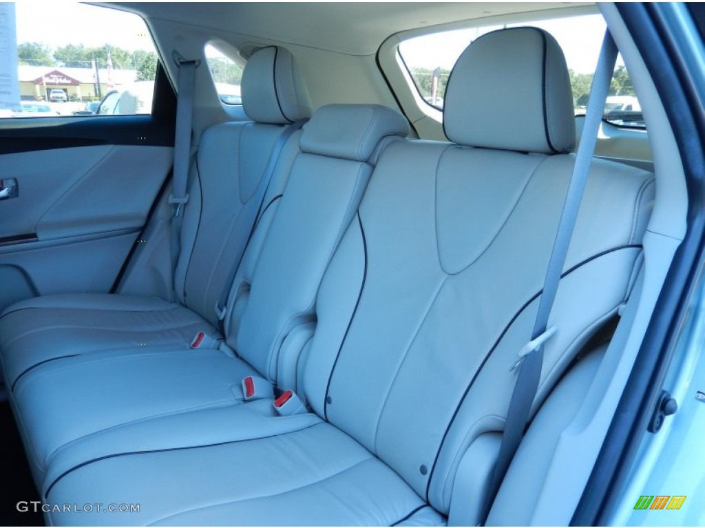 2012 Toyota Venza Limited Rear Seat Photos
