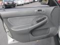 Gray 1999 Honda Civic LX Sedan Door Panel