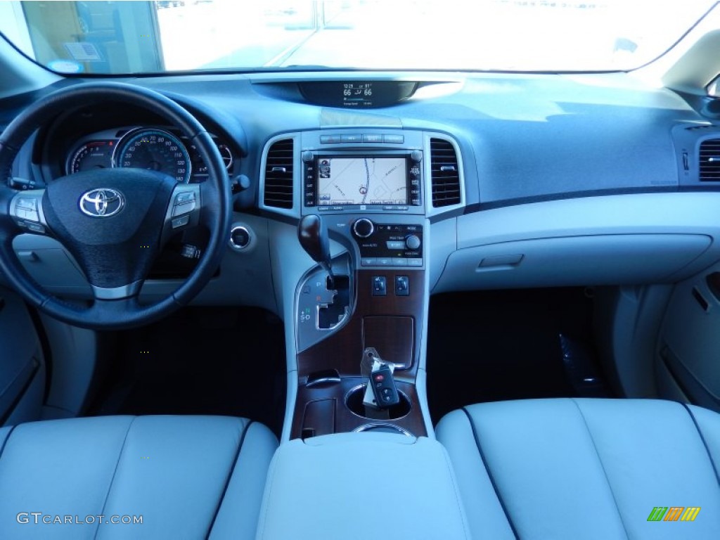 2012 Toyota Venza Limited Light Gray Dashboard Photo #86701236