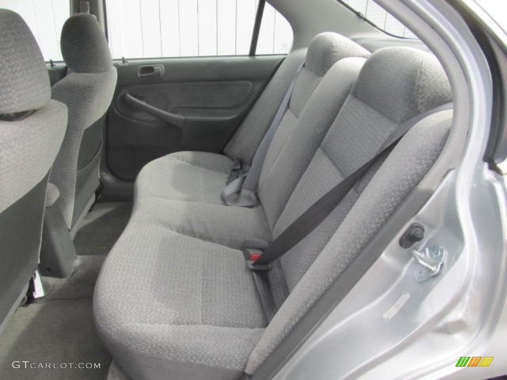 1999 Honda Civic LX Sedan Rear Seat Photos
