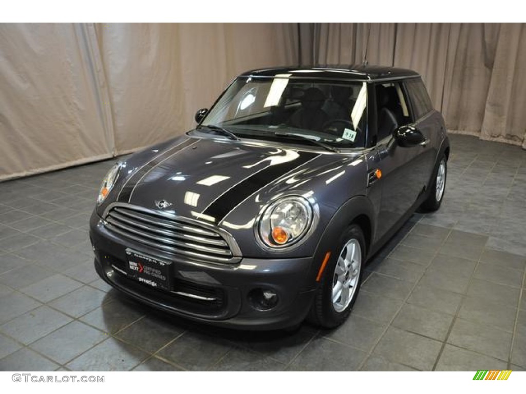 2013 Cooper Hardtop - Highclass Gray Metallic / Carbon Black photo #1