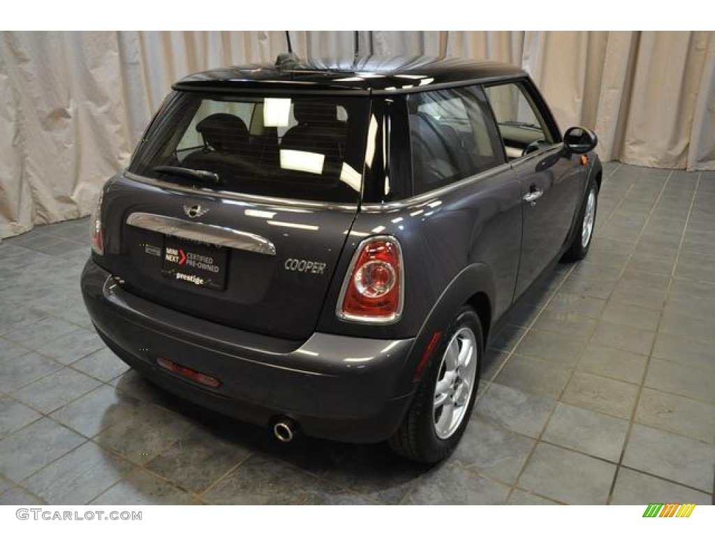 2013 Cooper Hardtop - Highclass Gray Metallic / Carbon Black photo #12