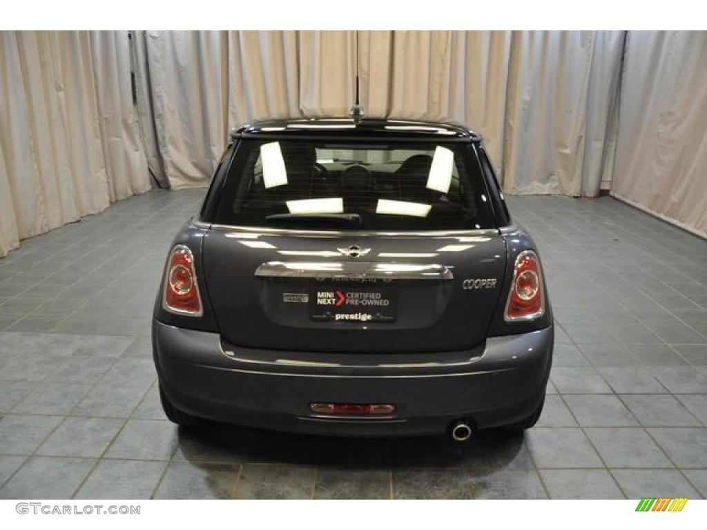 2013 Cooper Hardtop - Highclass Gray Metallic / Carbon Black photo #17