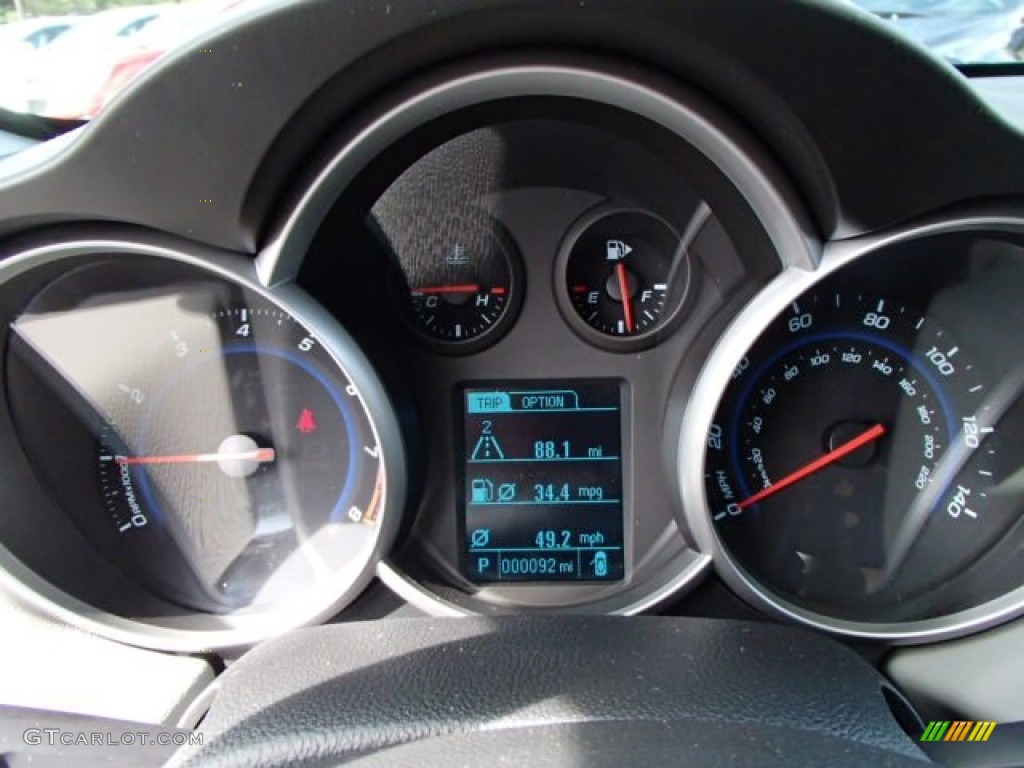 2014 Cruze LS - Summit White / Jet Black/Medium Titanium photo #19