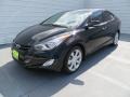 2013 Midnight Black Hyundai Elantra Limited  photo #7