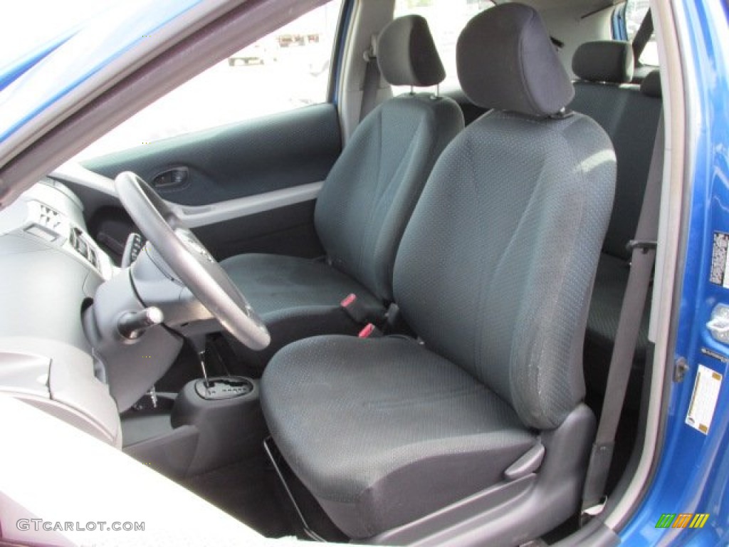 2008 Yaris S 3 Door Liftback - Blazing Blue Pearl / Dark Charcoal photo #11