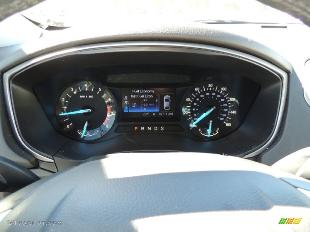 2013 Fusion SE 2.0 EcoBoost - Sterling Gray Metallic / Charcoal Black photo #21