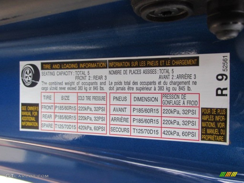 2008 Yaris S 3 Door Liftback - Blazing Blue Pearl / Dark Charcoal photo #23