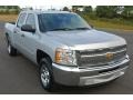 2013 Silver Ice Metallic Chevrolet Silverado 1500 LT Crew Cab  photo #1