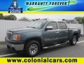Stealth Gray Metallic 2008 GMC Sierra 1500 SLE Crew Cab 4x4