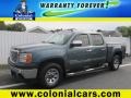 Stealth Gray Metallic 2008 GMC Sierra 1500 SLE Crew Cab 4x4