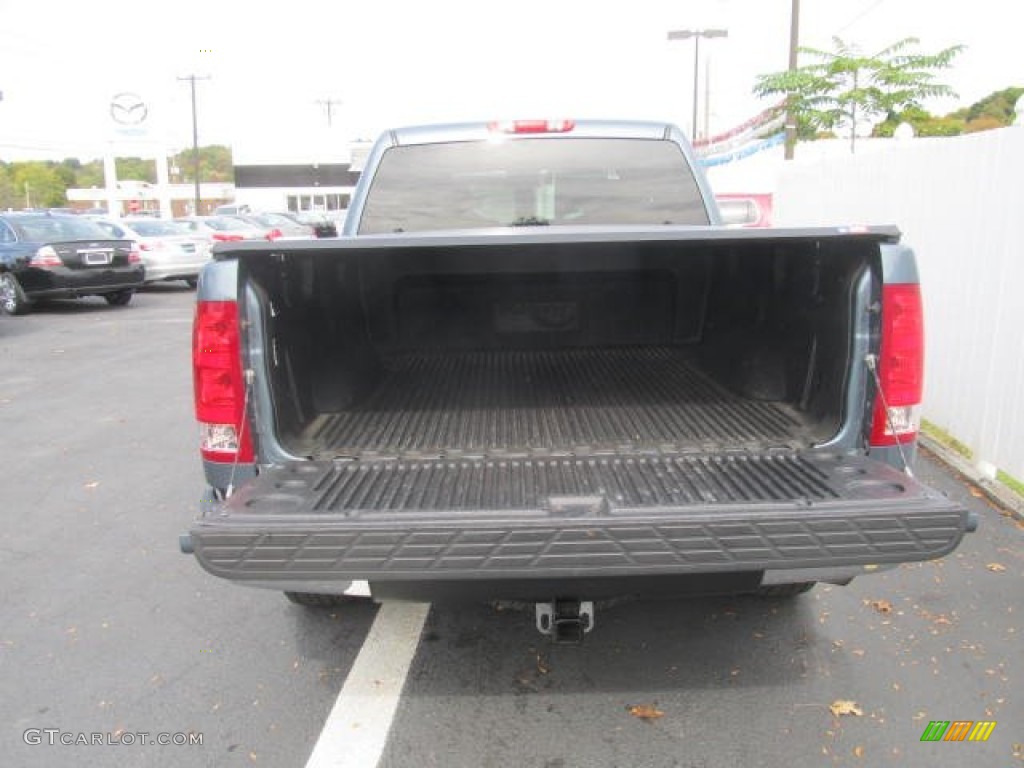 2008 Sierra 1500 SLE Crew Cab 4x4 - Stealth Gray Metallic / Dark Titanium photo #6