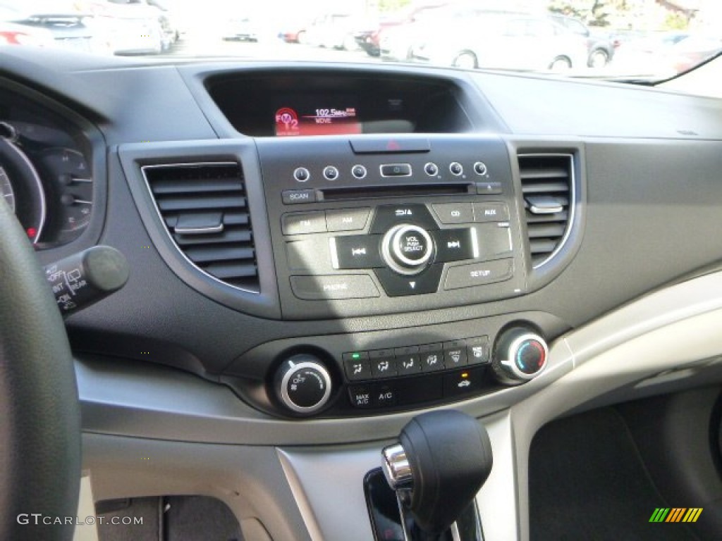 2012 CR-V EX 4WD - Polished Metal Metallic / Gray photo #8