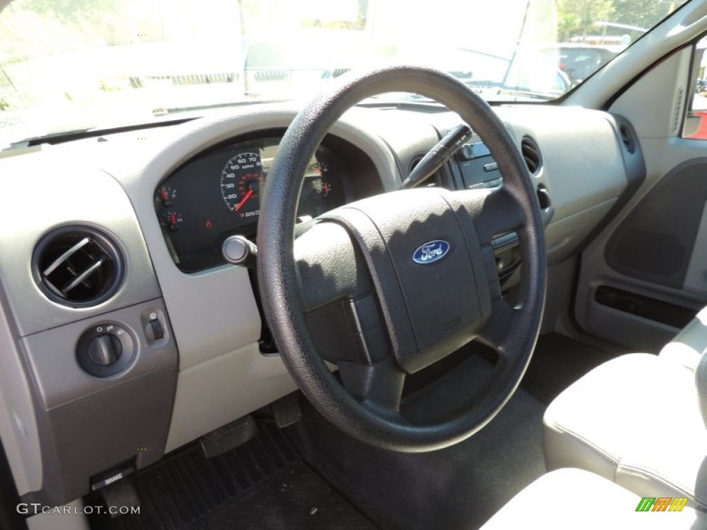 2007 F150 XL Regular Cab - Redfire Metallic / Medium Flint photo #3