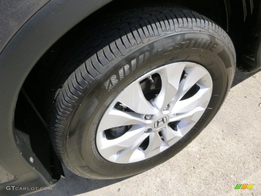 2012 CR-V EX 4WD - Polished Metal Metallic / Gray photo #15