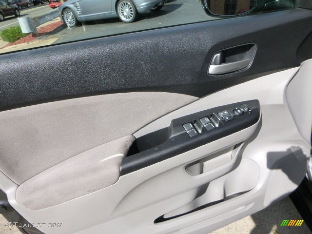 2012 CR-V EX 4WD - Polished Metal Metallic / Gray photo #17