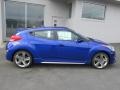 2013 Marathon Blue Hyundai Veloster Turbo  photo #2