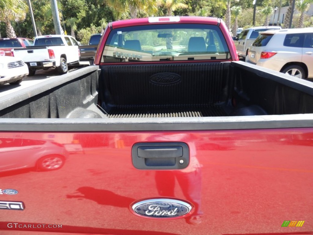 2007 F150 XL Regular Cab - Redfire Metallic / Medium Flint photo #11