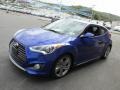 2013 Marathon Blue Hyundai Veloster Turbo  photo #4