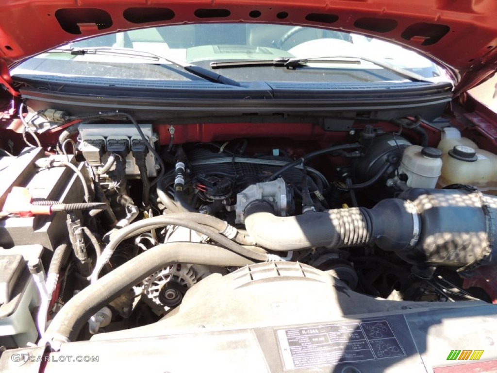 2007 F150 XL Regular Cab - Redfire Metallic / Medium Flint photo #15