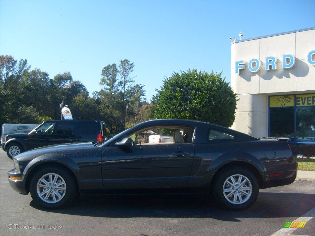 2008 Mustang V6 Premium Coupe - Alloy Metallic / Light Graphite photo #6