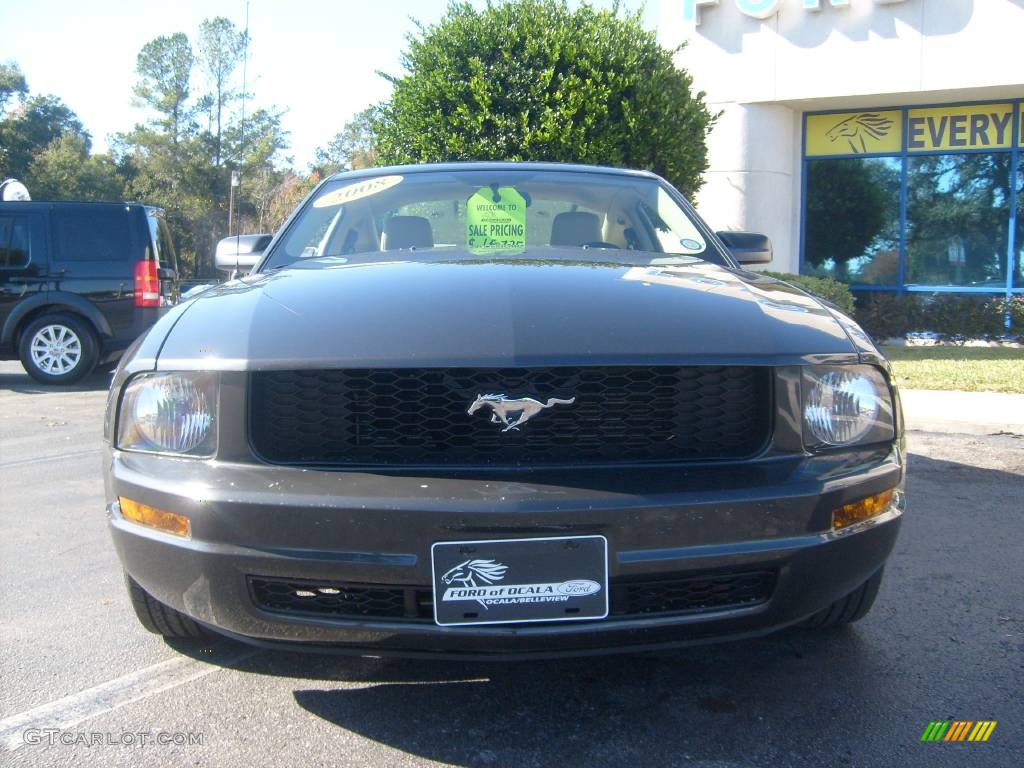 2008 Mustang V6 Premium Coupe - Alloy Metallic / Light Graphite photo #8