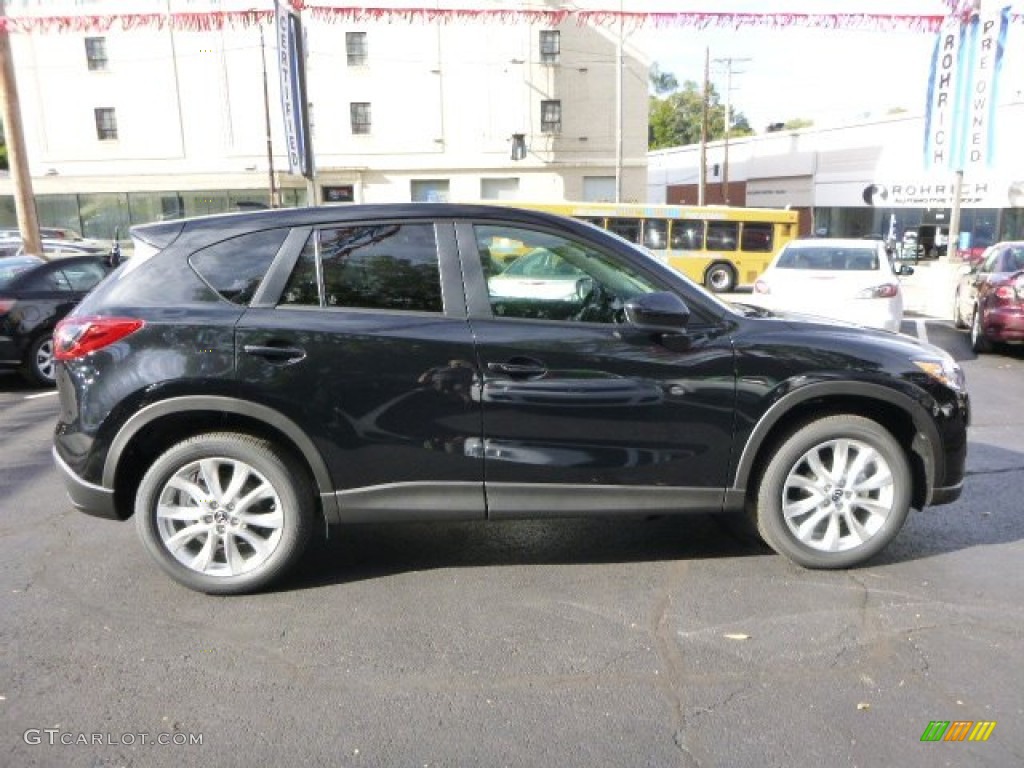 Jet Black Mica 2014 Mazda CX-5 Grand Touring AWD Exterior Photo #86707146