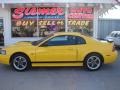 2004 Screaming Yellow Ford Mustang GT Coupe  photo #1