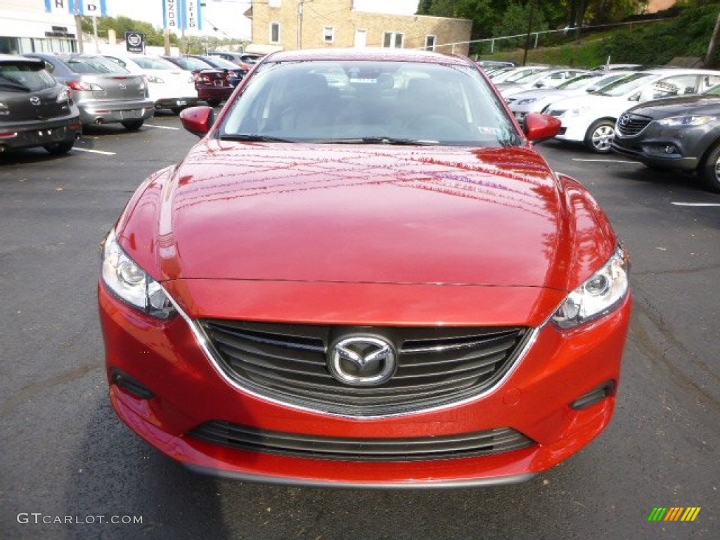 2014 MAZDA6 Touring - Soul Red Mica / Black photo #8