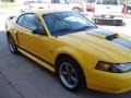 2004 Screaming Yellow Ford Mustang GT Coupe  photo #6