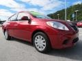 2014 Red Brick Nissan Versa 1.6 SV Sedan  photo #7