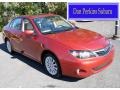 Paprika Red Pearl 2009 Subaru Impreza 2.5i Premium Sedan