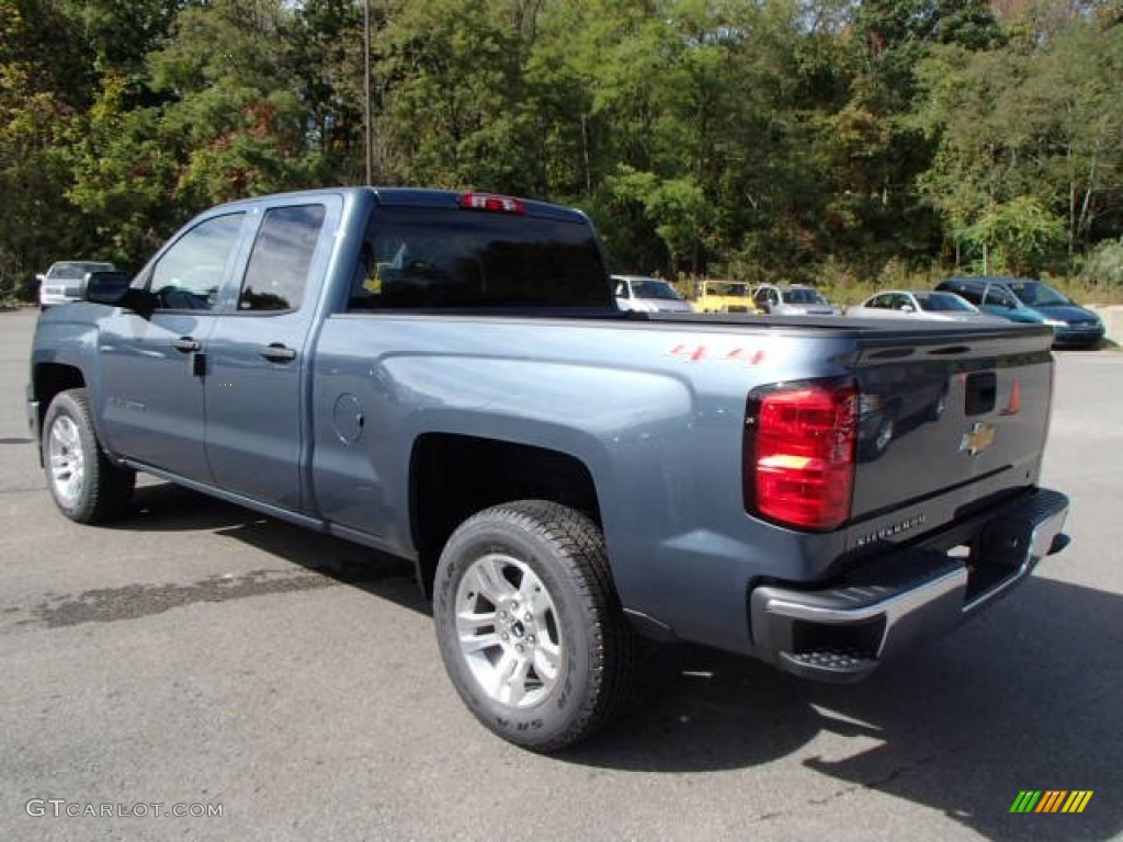 Blue Granite Metallic 2014 Chevrolet Silverado 1500 LT Double Cab 4x4 Exterior Photo #86708472