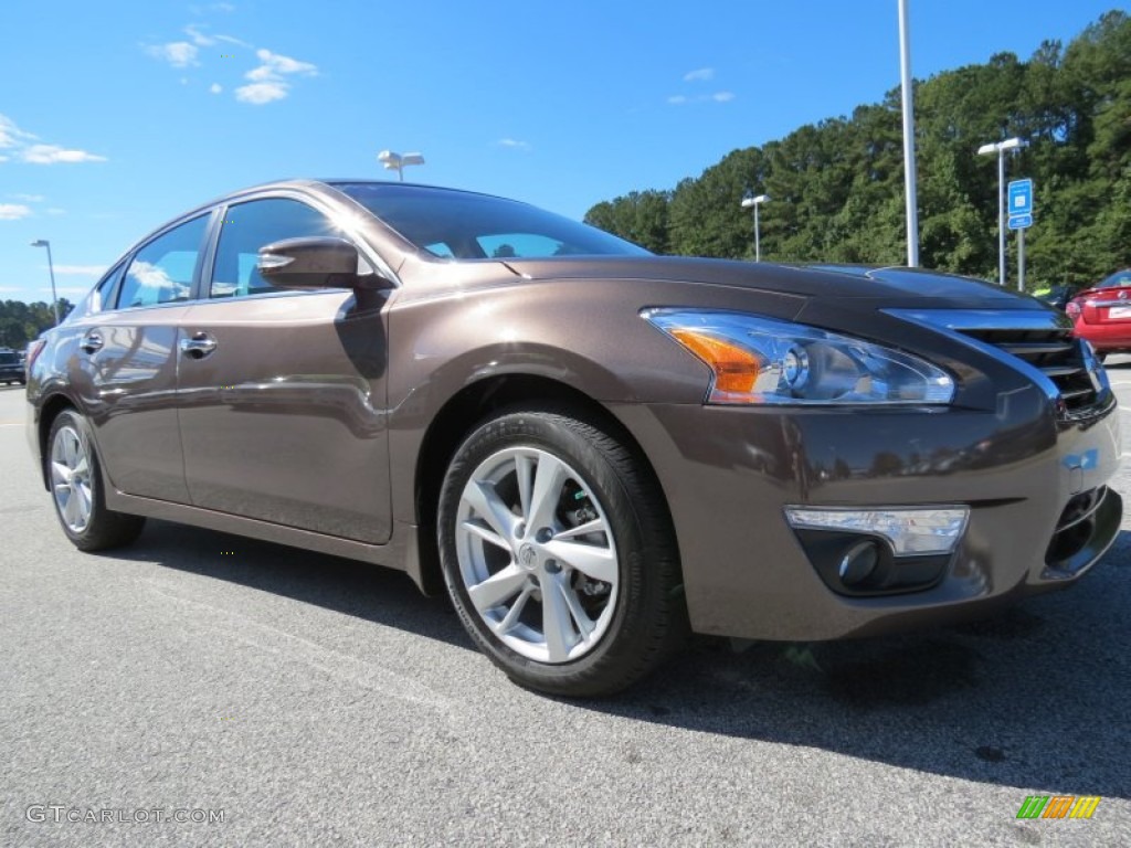2014 Altima 2.5 SL - Java Metallic / Charcoal photo #7