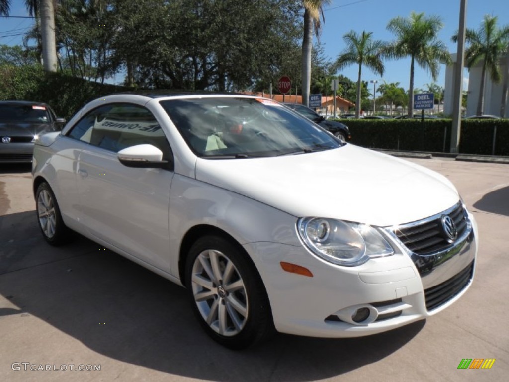 Candy White 2011 Volkswagen Eos Komfort Exterior Photo #86709294