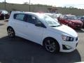 2013 Summit White Chevrolet Sonic RS Hatch  photo #3