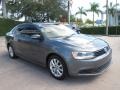 Platinum Gray Metallic 2011 Volkswagen Jetta SE Sedan Exterior