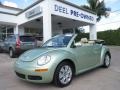 2009 Gecko Green Metallic Volkswagen New Beetle 2.5 Convertible #86675988