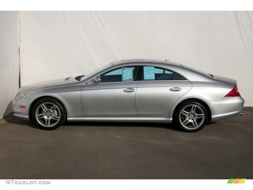 Iridium Silver Metallic 2007 Mercedes-Benz CLS 550 Exterior Photo #86710206
