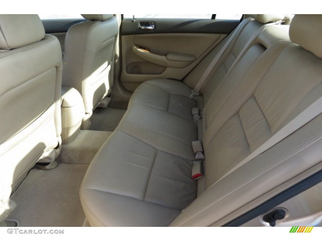 2003 Accord EX V6 Sedan - Desert Mist Metallic / Ivory photo #5