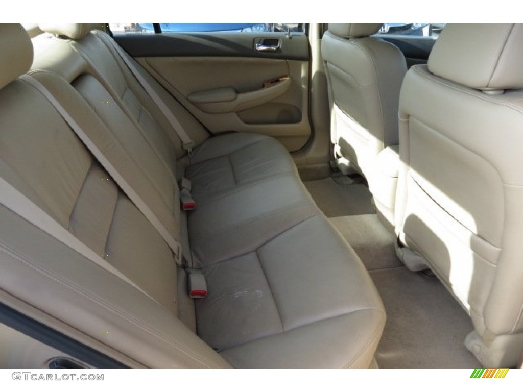 2003 Accord EX V6 Sedan - Desert Mist Metallic / Ivory photo #7