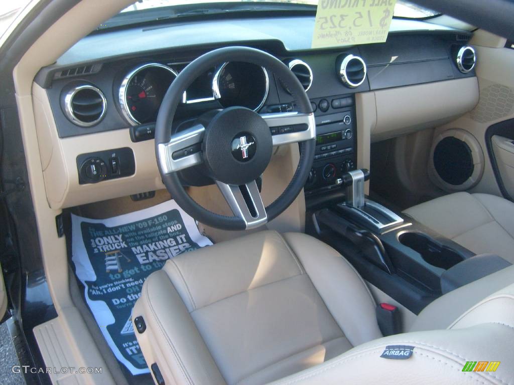 2008 Mustang V6 Premium Coupe - Alloy Metallic / Light Graphite photo #15