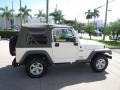 2006 Stone White Jeep Wrangler X 4x4  photo #6