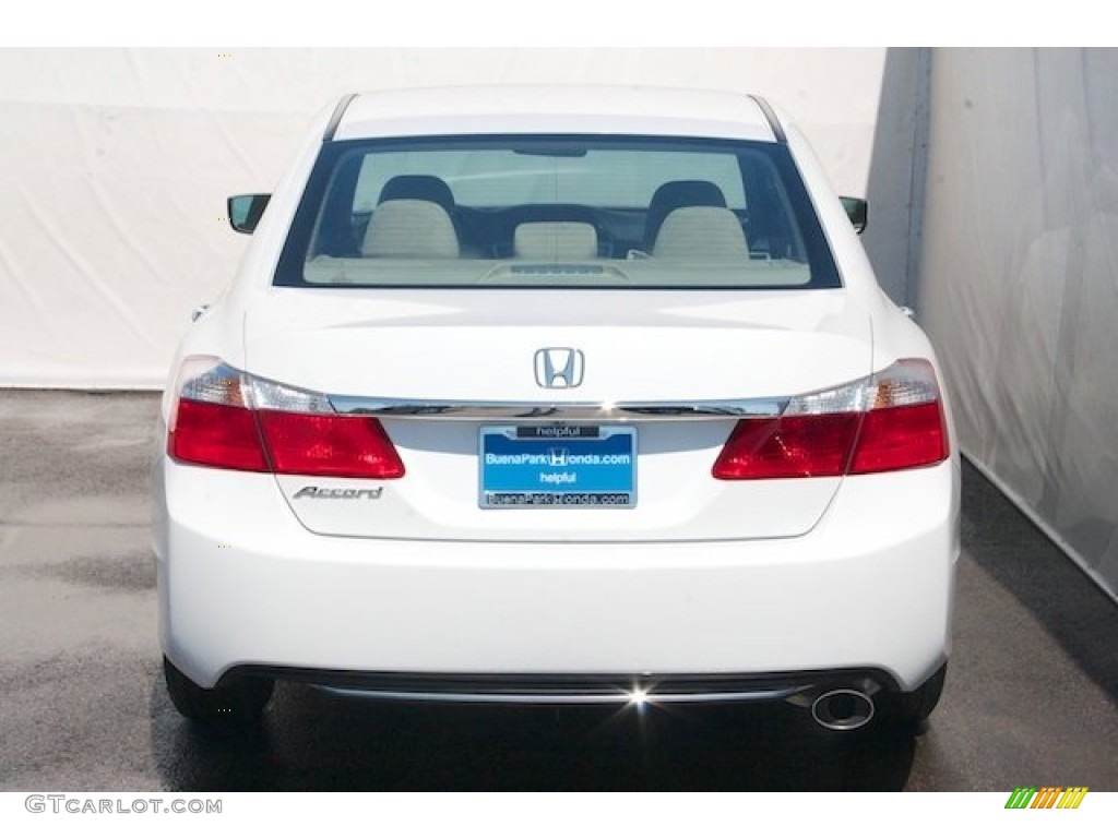 2014 Accord LX Sedan - White Orchid Pearl / Ivory photo #6