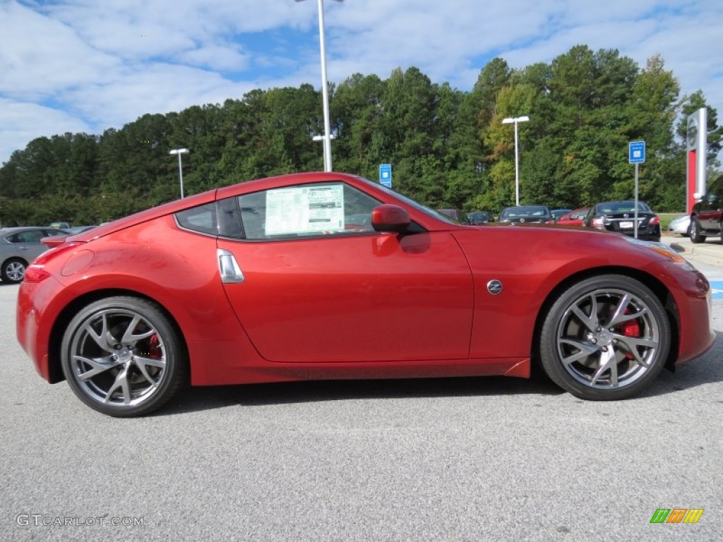 Magma Red 2014 Nissan 370Z Sport Touring Coupe Exterior Photo #86712915