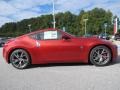 2014 Magma Red Nissan 370Z Sport Touring Coupe  photo #5
