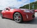 2014 Magma Red Nissan 370Z Sport Touring Coupe  photo #6