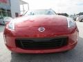 2014 Magma Red Nissan 370Z Sport Touring Coupe  photo #7